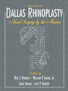 Dr. Ahmad's Rhinoplasty Publications